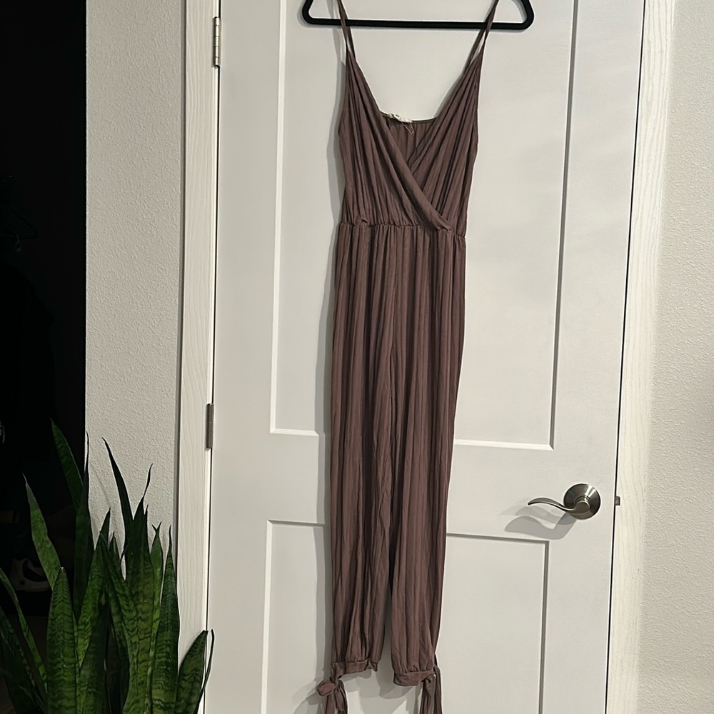 Brown size M jumpsuit